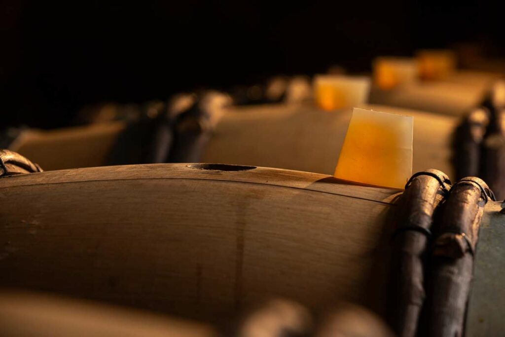 Fûts de chêne Cave Domaine Servin Chablis