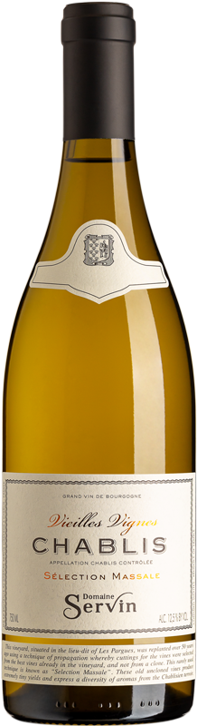 Bouteille Chablis Vieille Vigne Selection Massale - Domaine Servin
