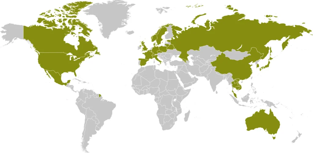 Carte des revendeurs du domaine Servin